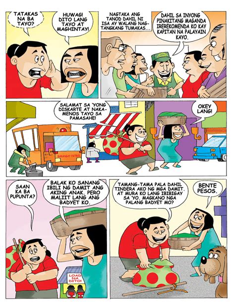 Komiks tungkol sa lindol tagalog
